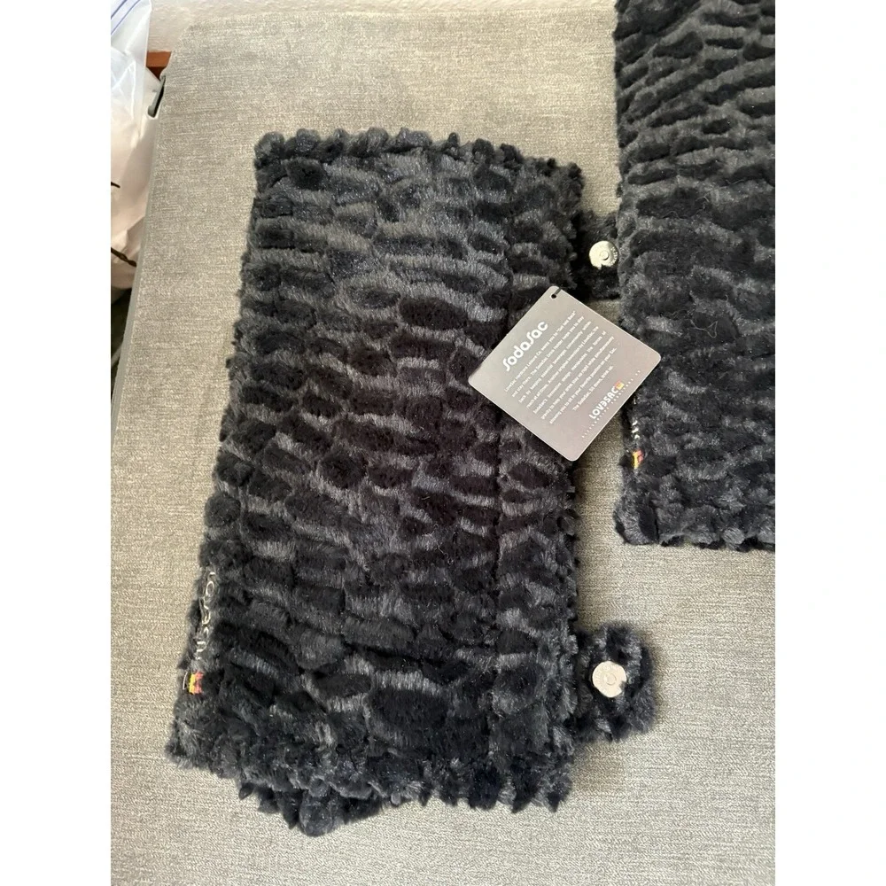 LoveSac Sodasac Pillow X 3 Black Crock Phurry Rare